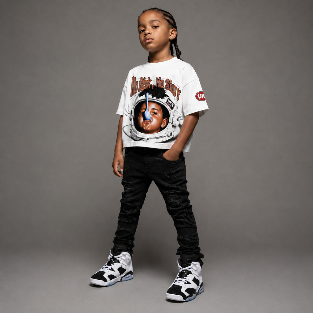 NO RISK NO STORY (Boxy Tee)