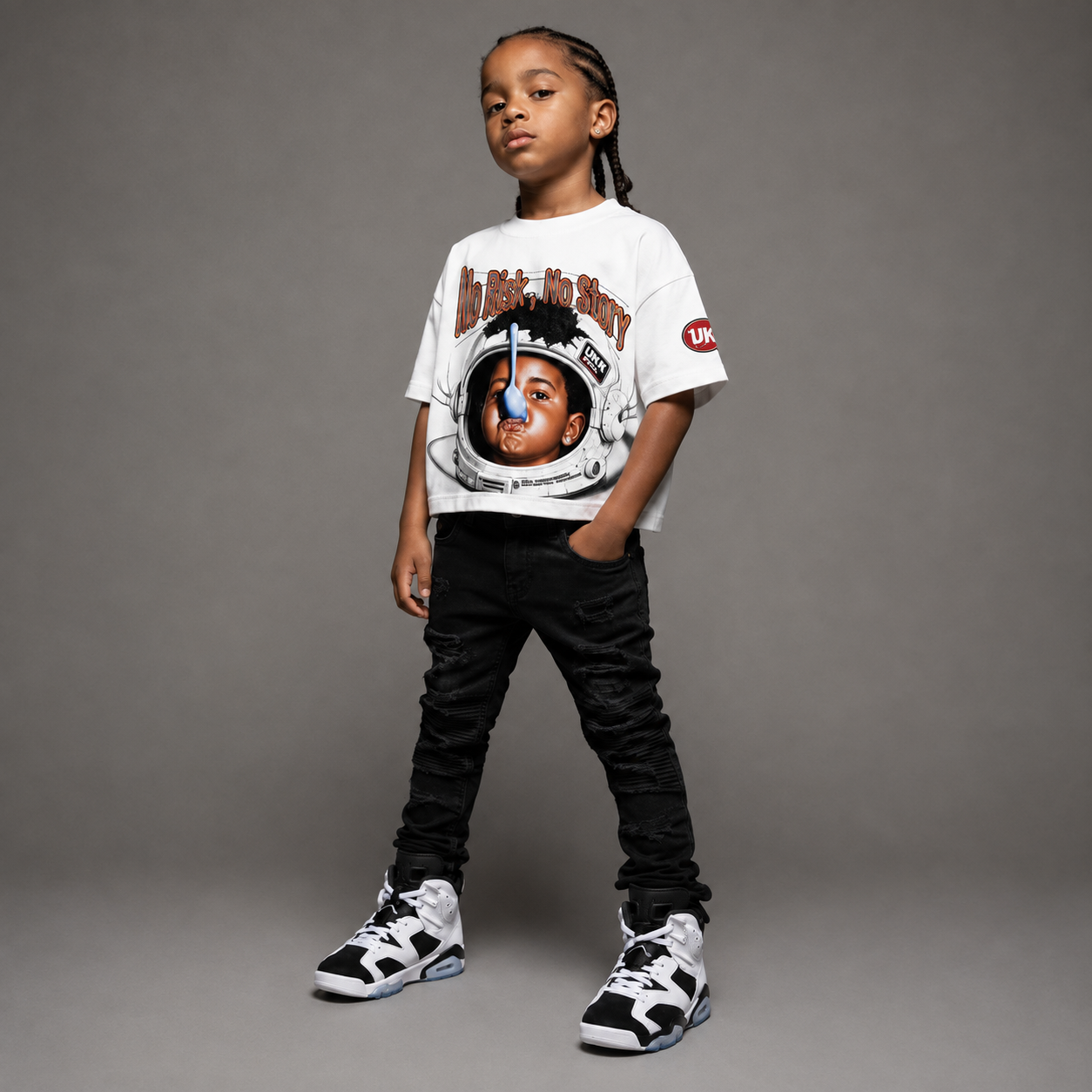 NO RISK NO STORY (Boxy Tee)
