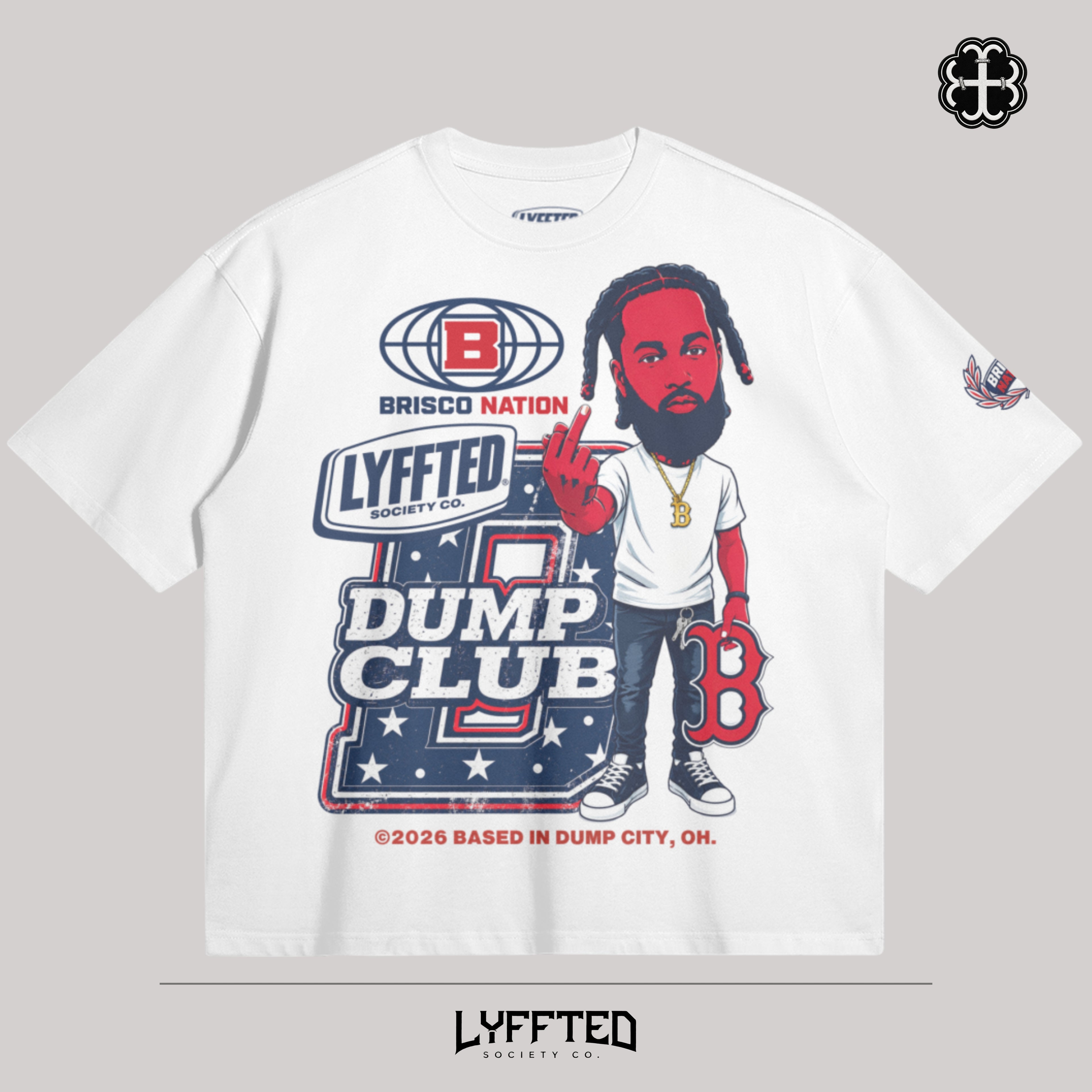 Brisco Ft. Dump Club - Boxy Tee