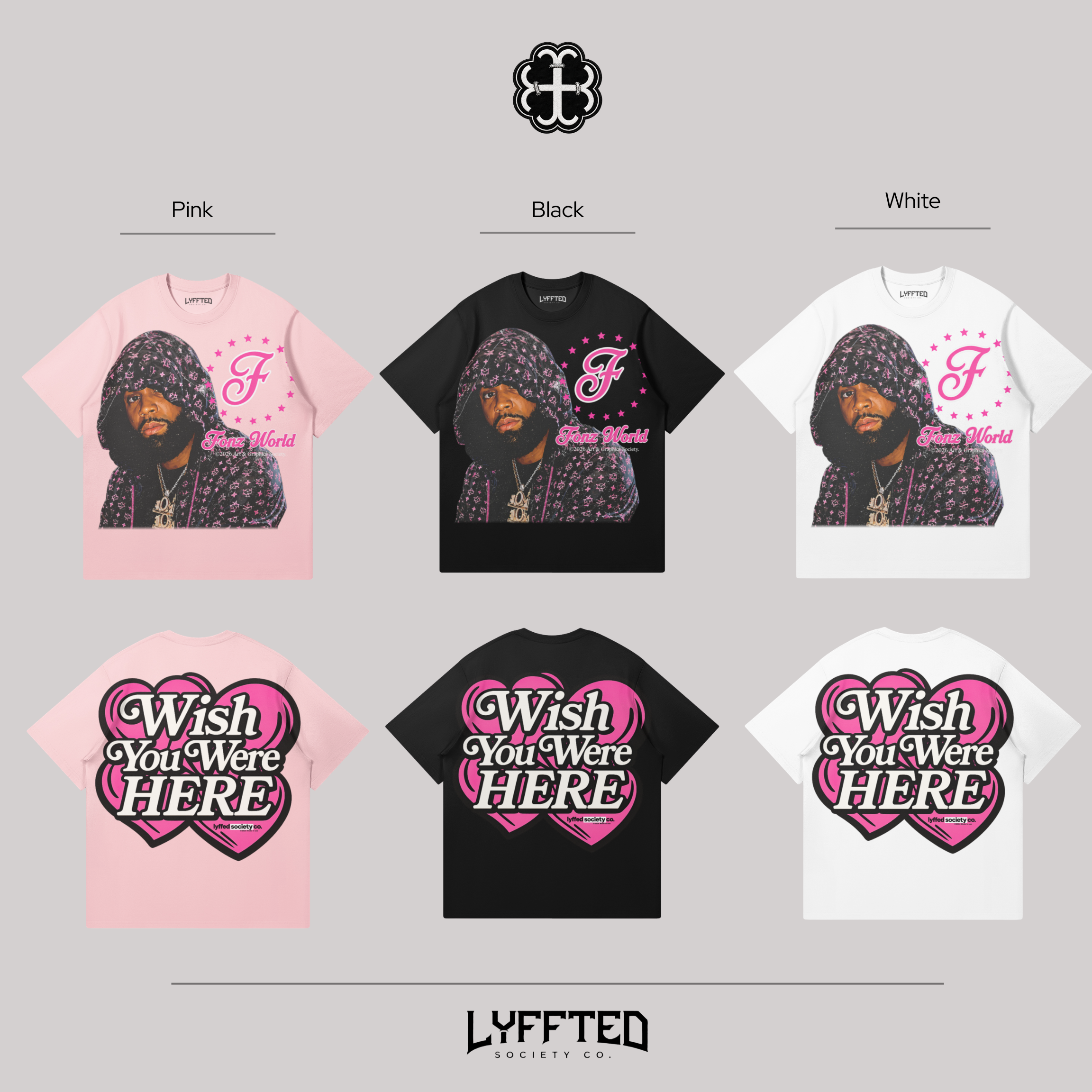 Fonz W.Y.W.H - Reg CrewNeck Tee