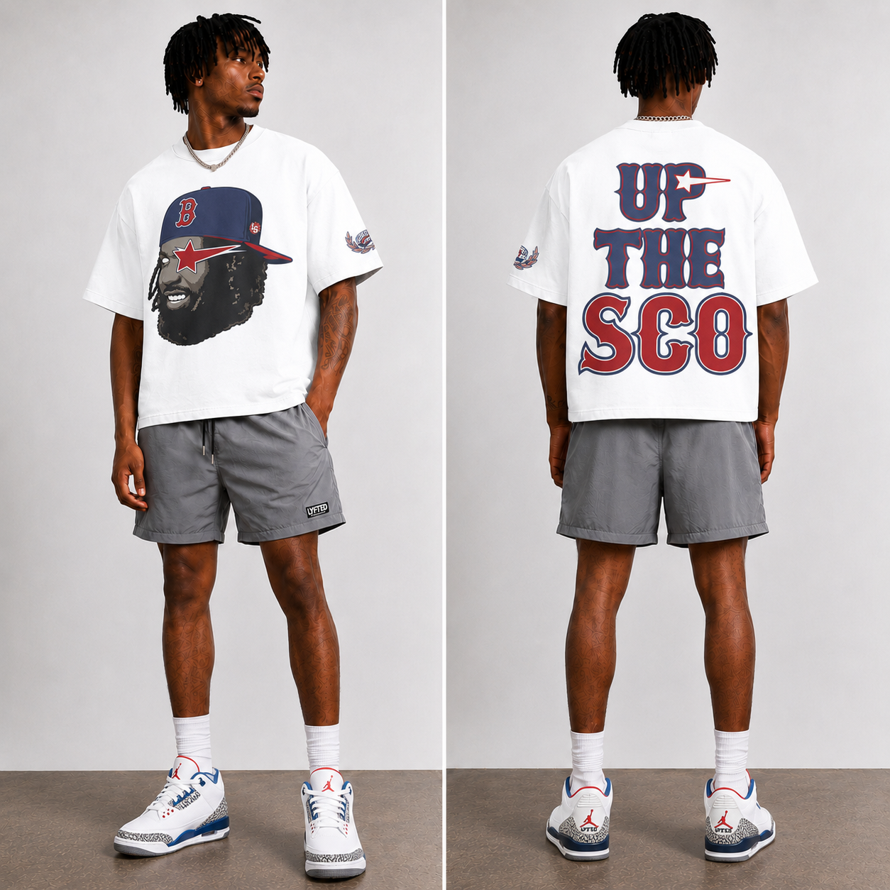 Up The Sco - Classic Boxy Fit Tee