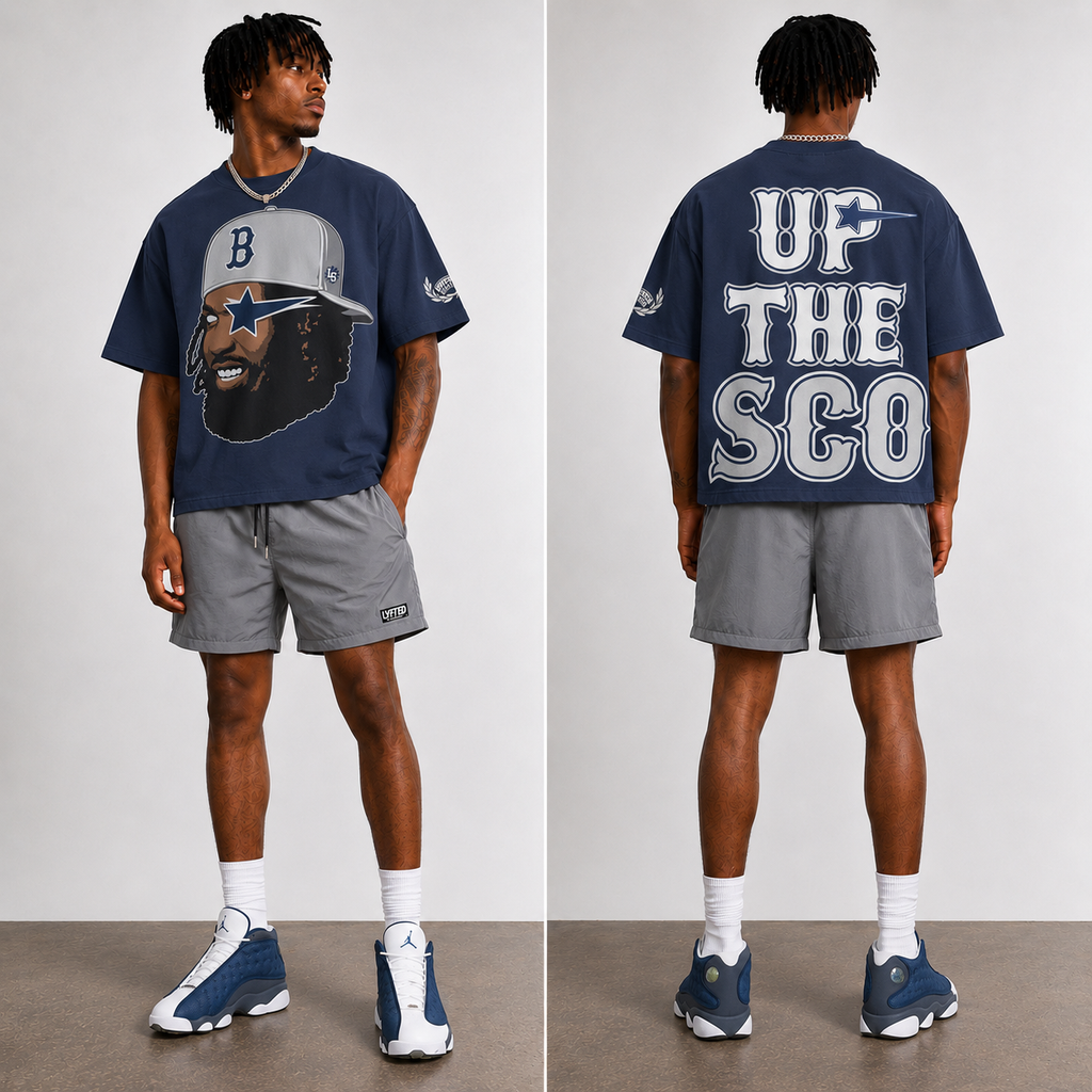 Up The Sco - Flint Oversize Tee