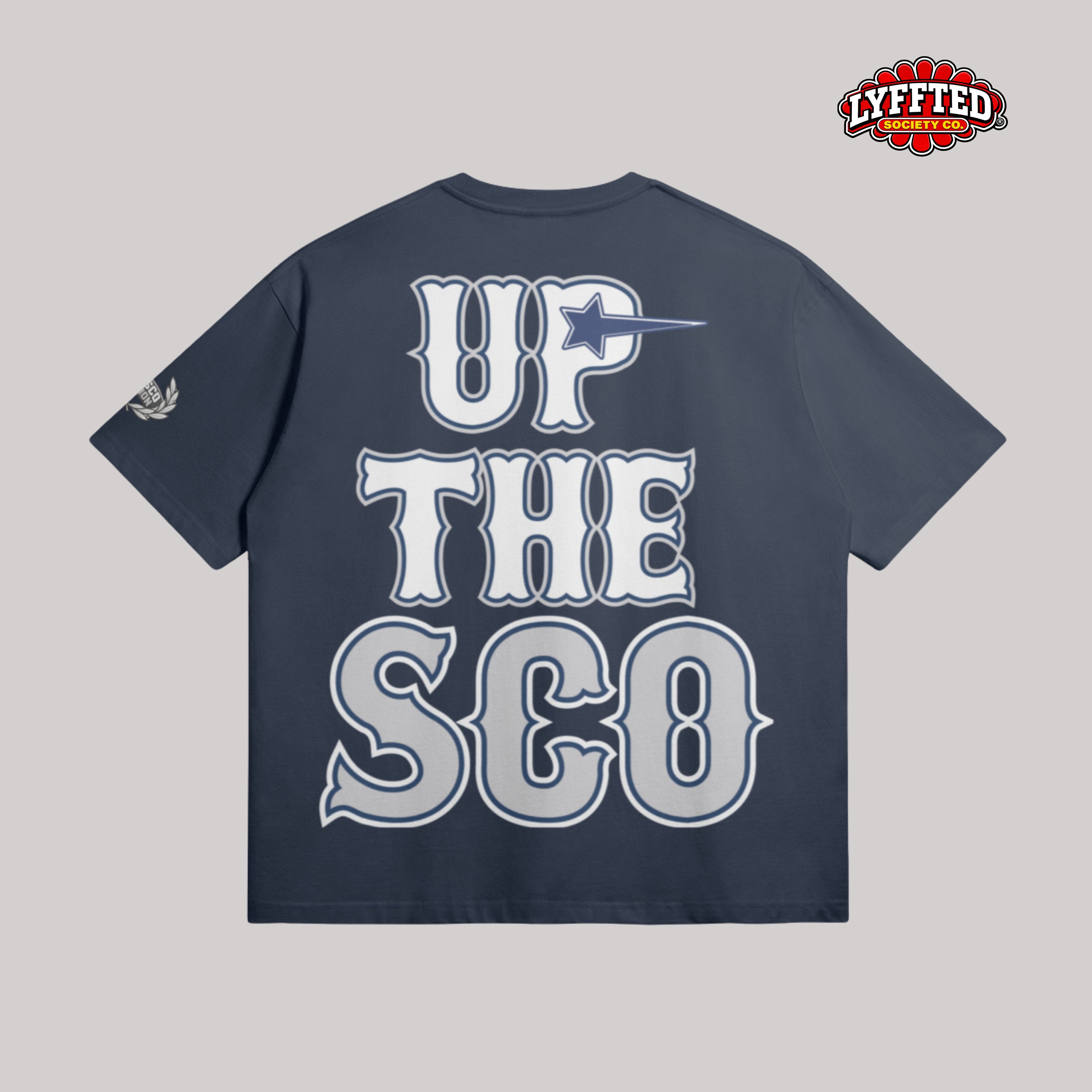 Up The Sco - Flint Oversize Tee