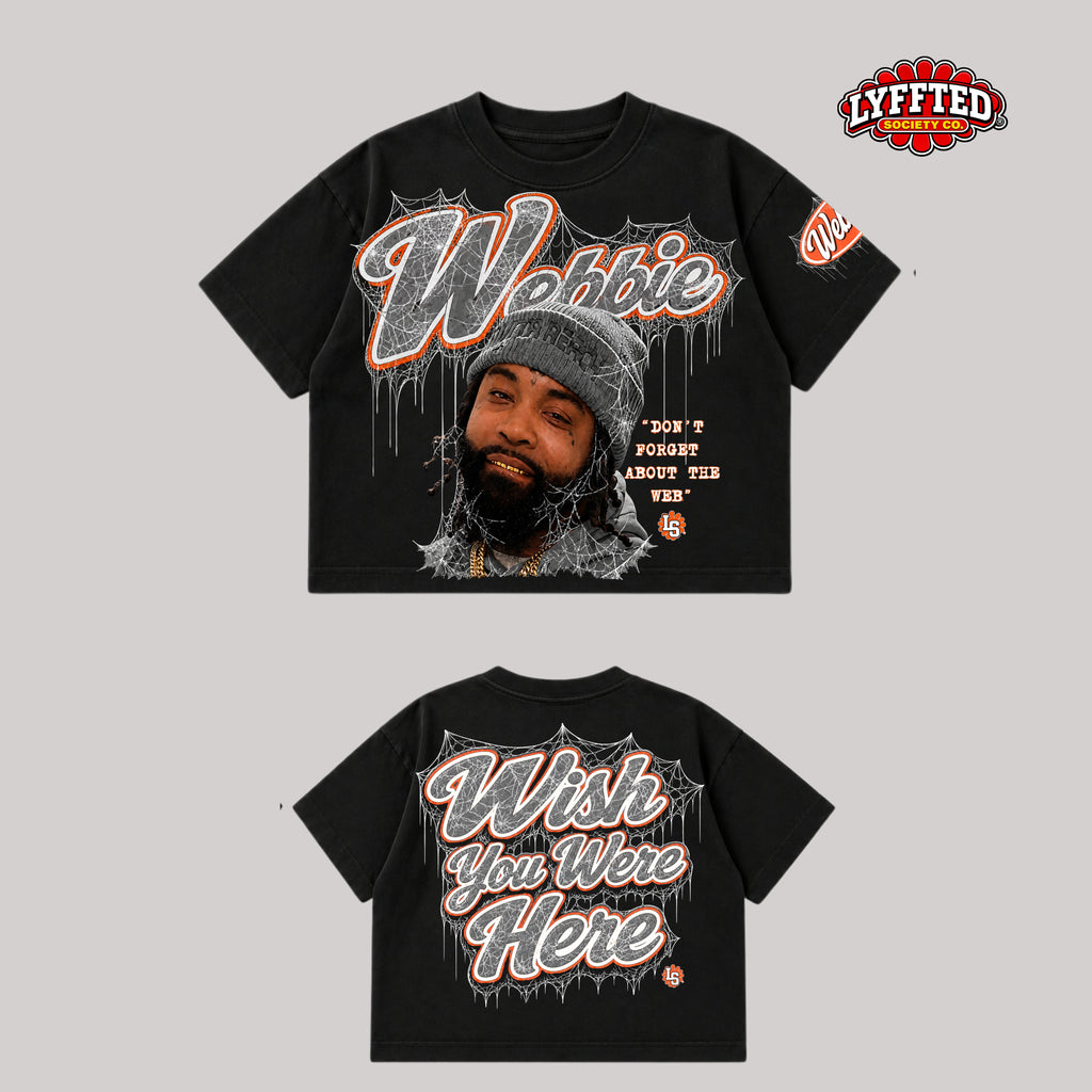 Webbie WYWH (Wish You Were Here) Kids Boxy Tee