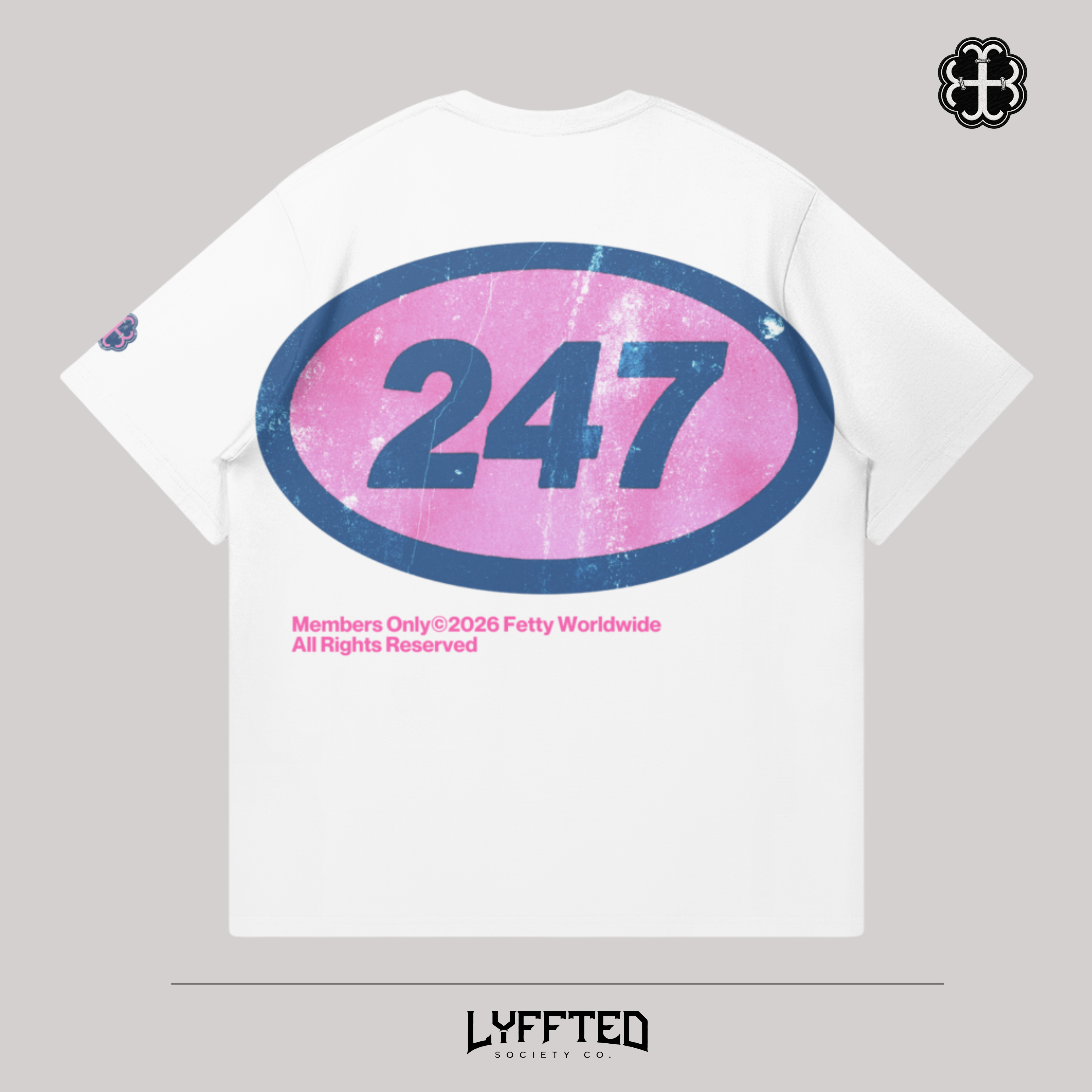 Mr. 2 4 7  -  Reg CrewNeck Tee