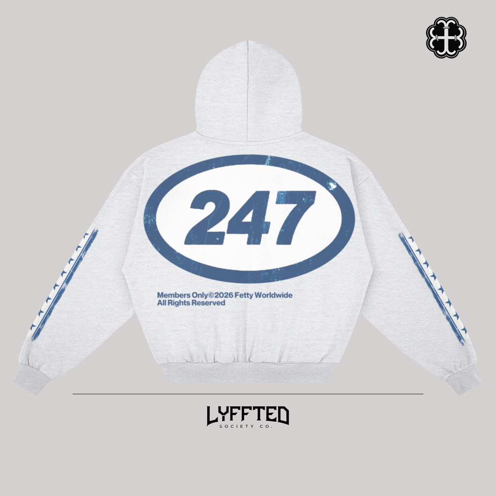 Mr. 2 4 7 - Hoodie Full Zip (Boxy)