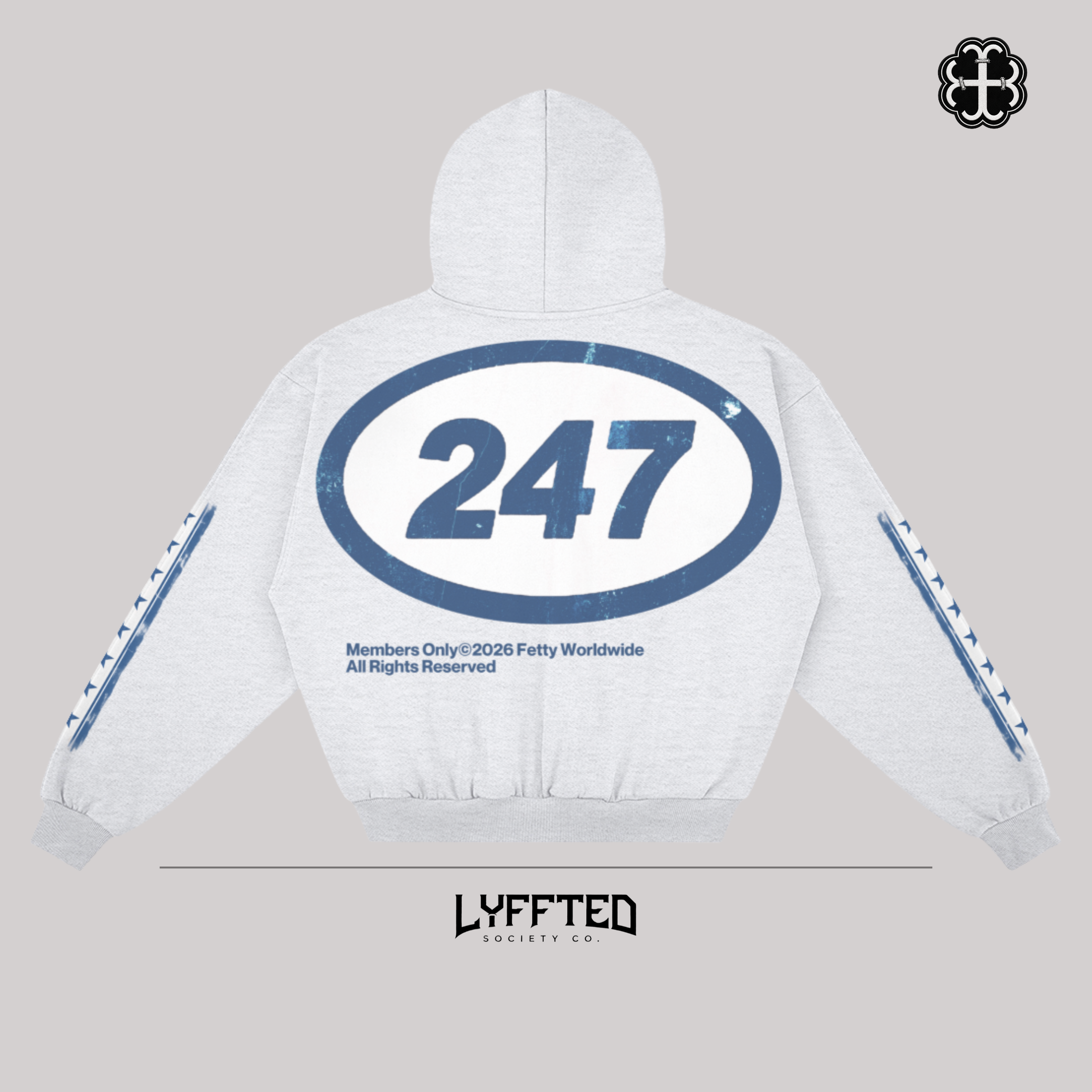 Mr. 2 4 7 - Hoodie Full Zip (Boxy)