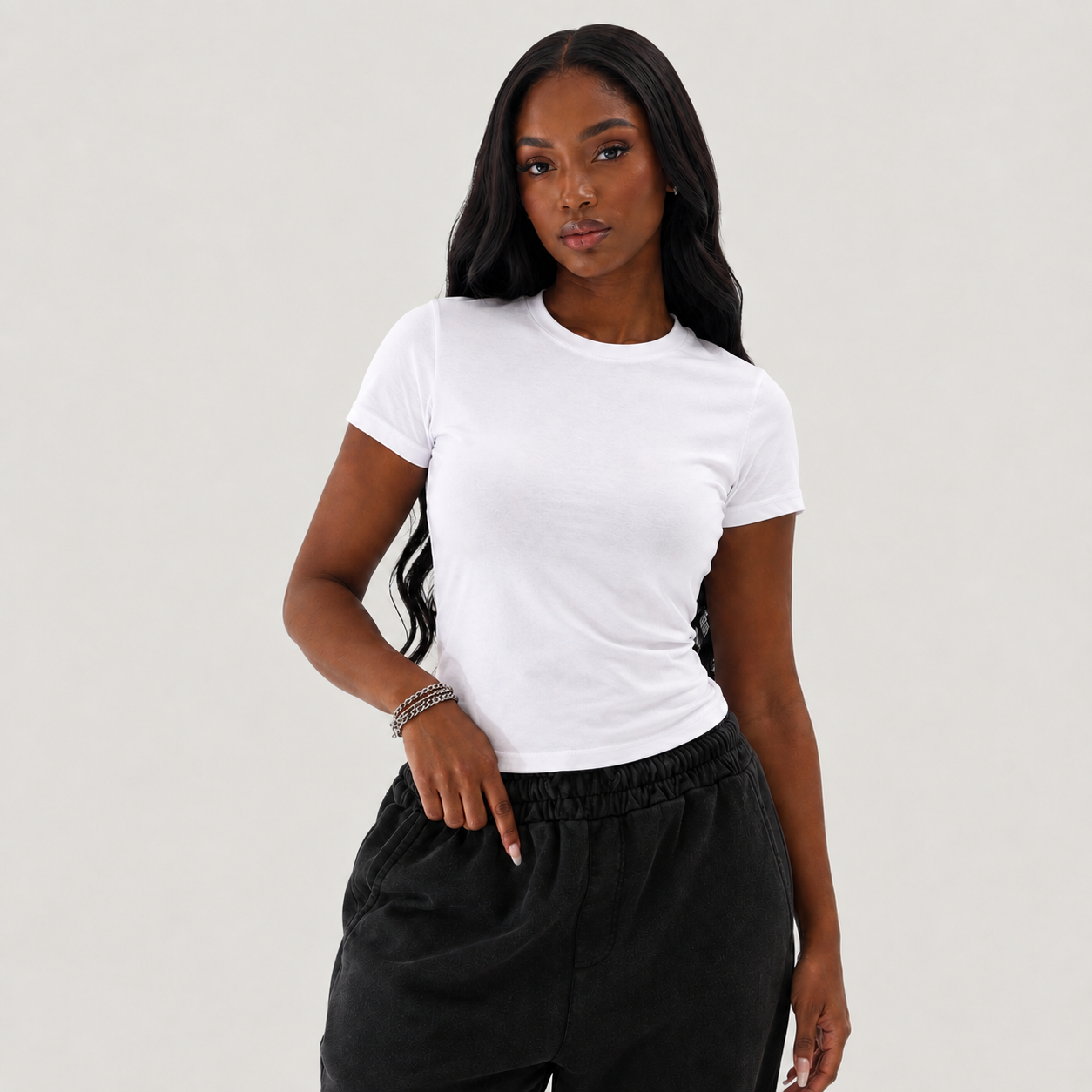 Premuim Custom 210GSM Women's Slim Fit T-shirt DTG