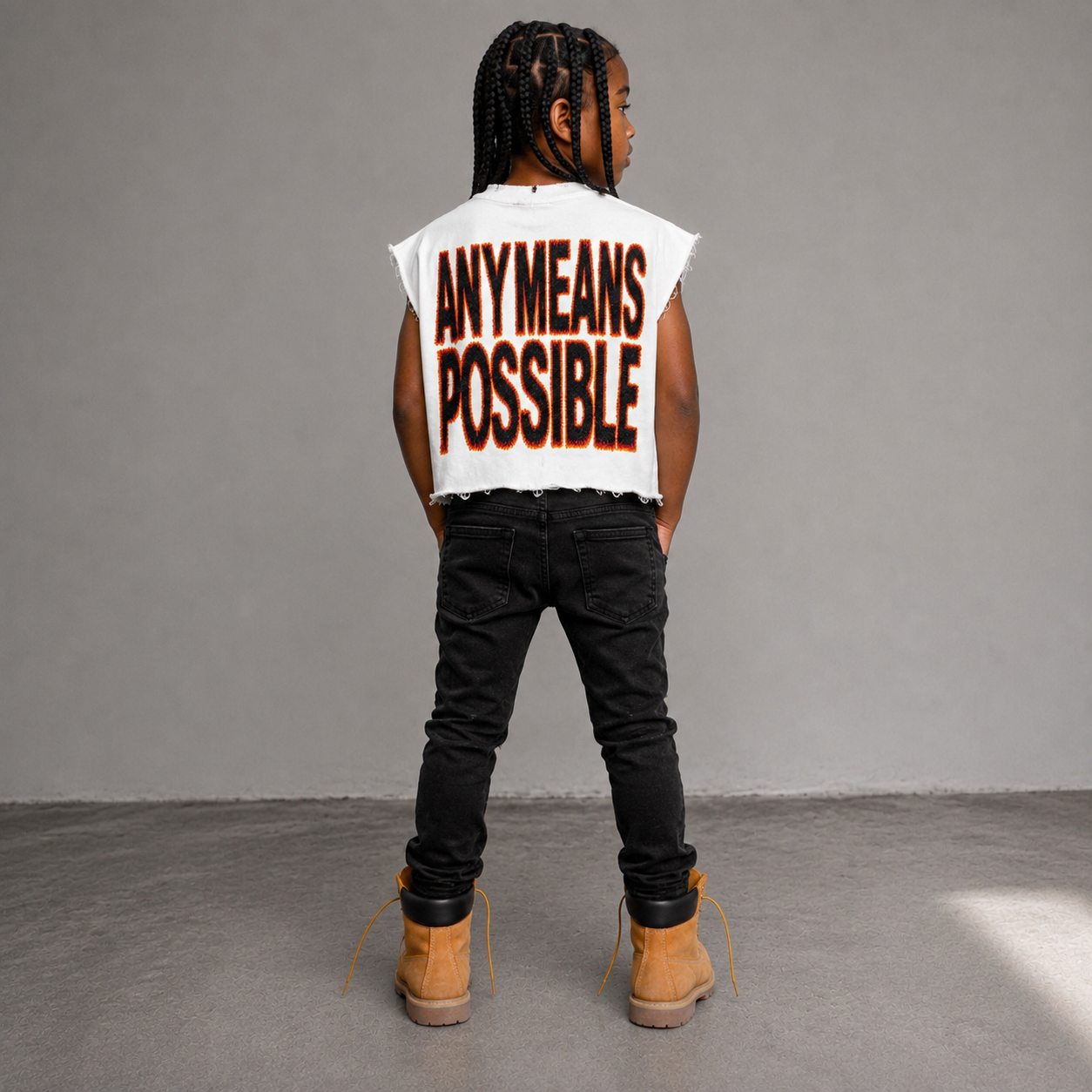 ANY MEANS POSSIBLE (Muscle Tee)