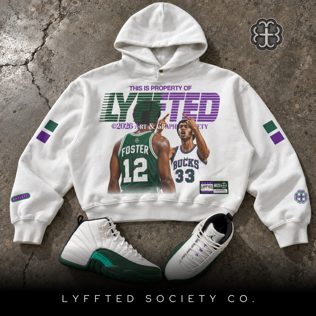 BUCKS #33 - Snap Boxy Hoodie
