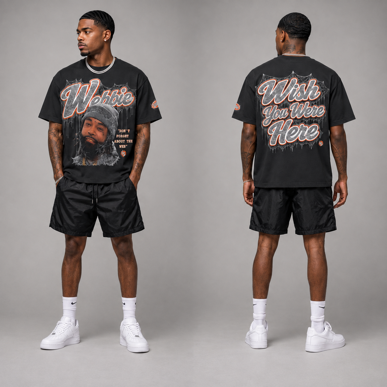 Webbie - WYWH (Wish You Were Here) Classic Crew Tee