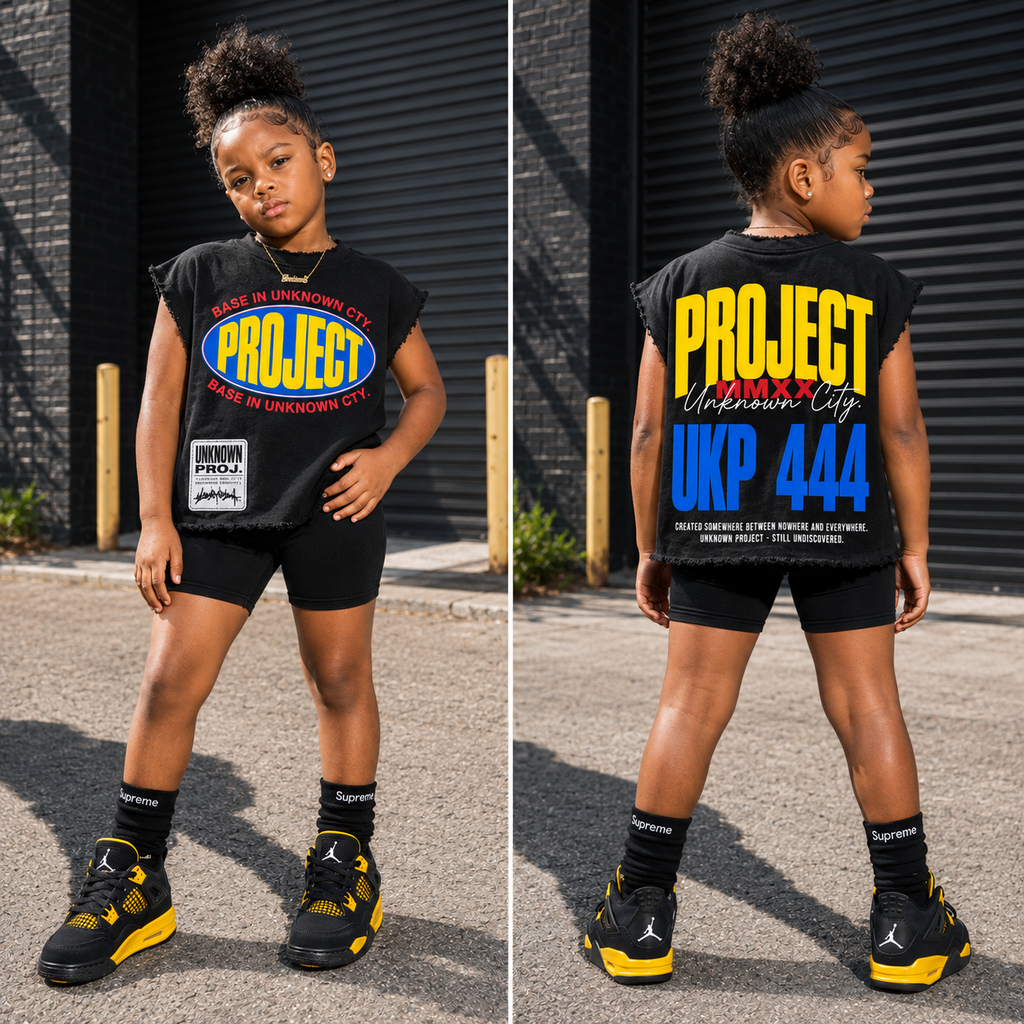 PROJECT-444 Muscle Tee - Kids