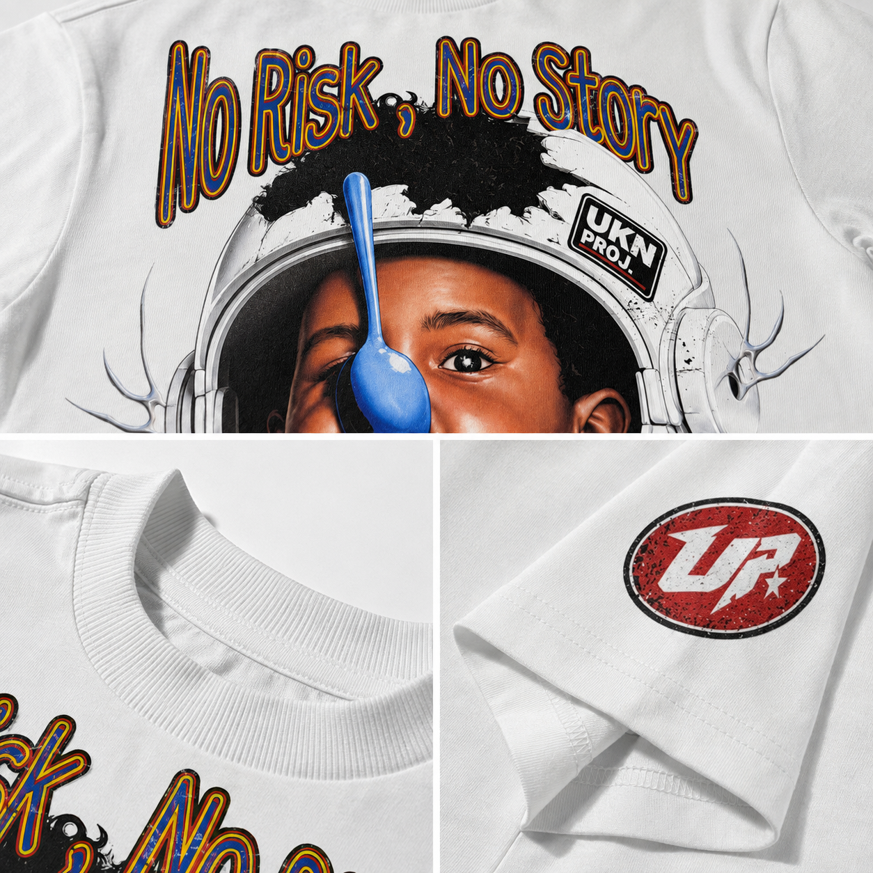 NO RISK NO STORY (Boxy Tee)