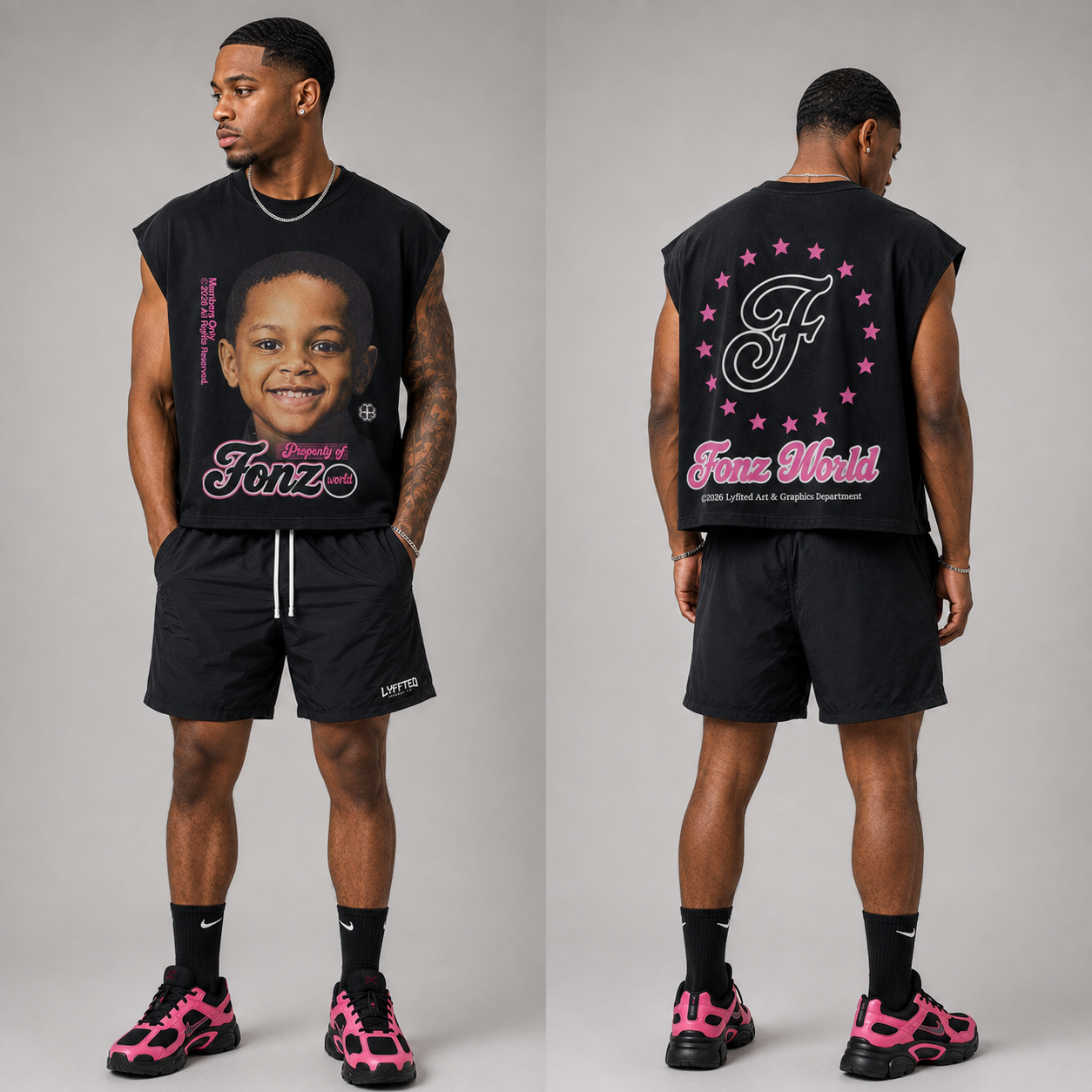 Fonz- Say Cheese - Muscle Shirt/Tank