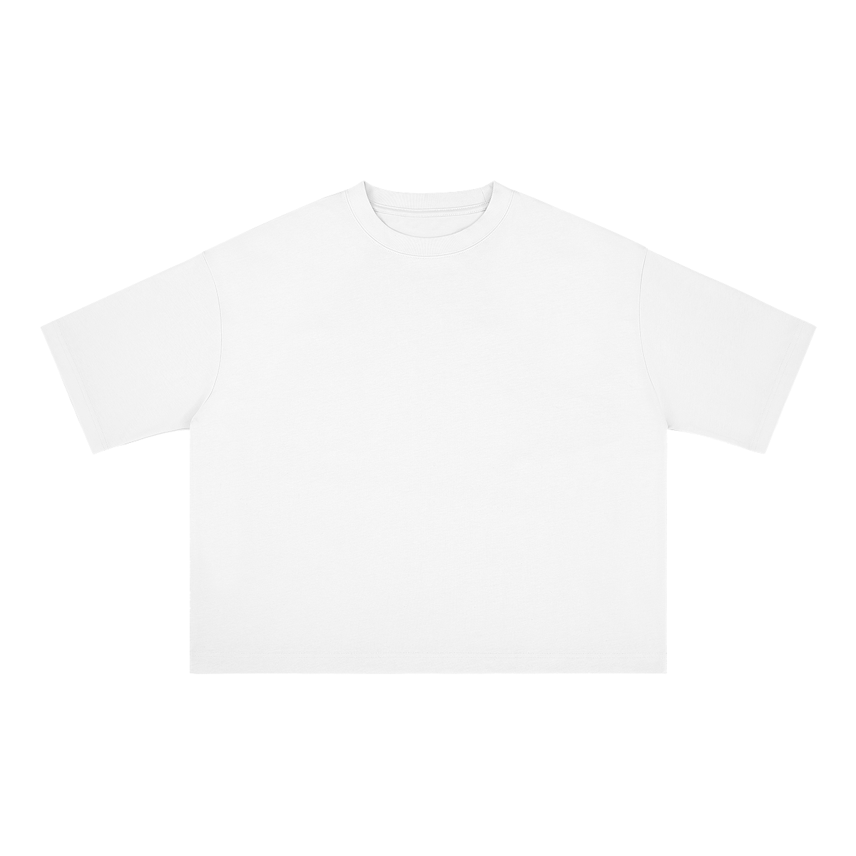 Premium Custom 280GSM Cropped Unisex Classic Boxy Tee