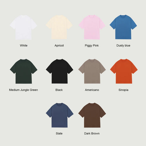 280GSM Unisex Boxy T-shirt  DTG